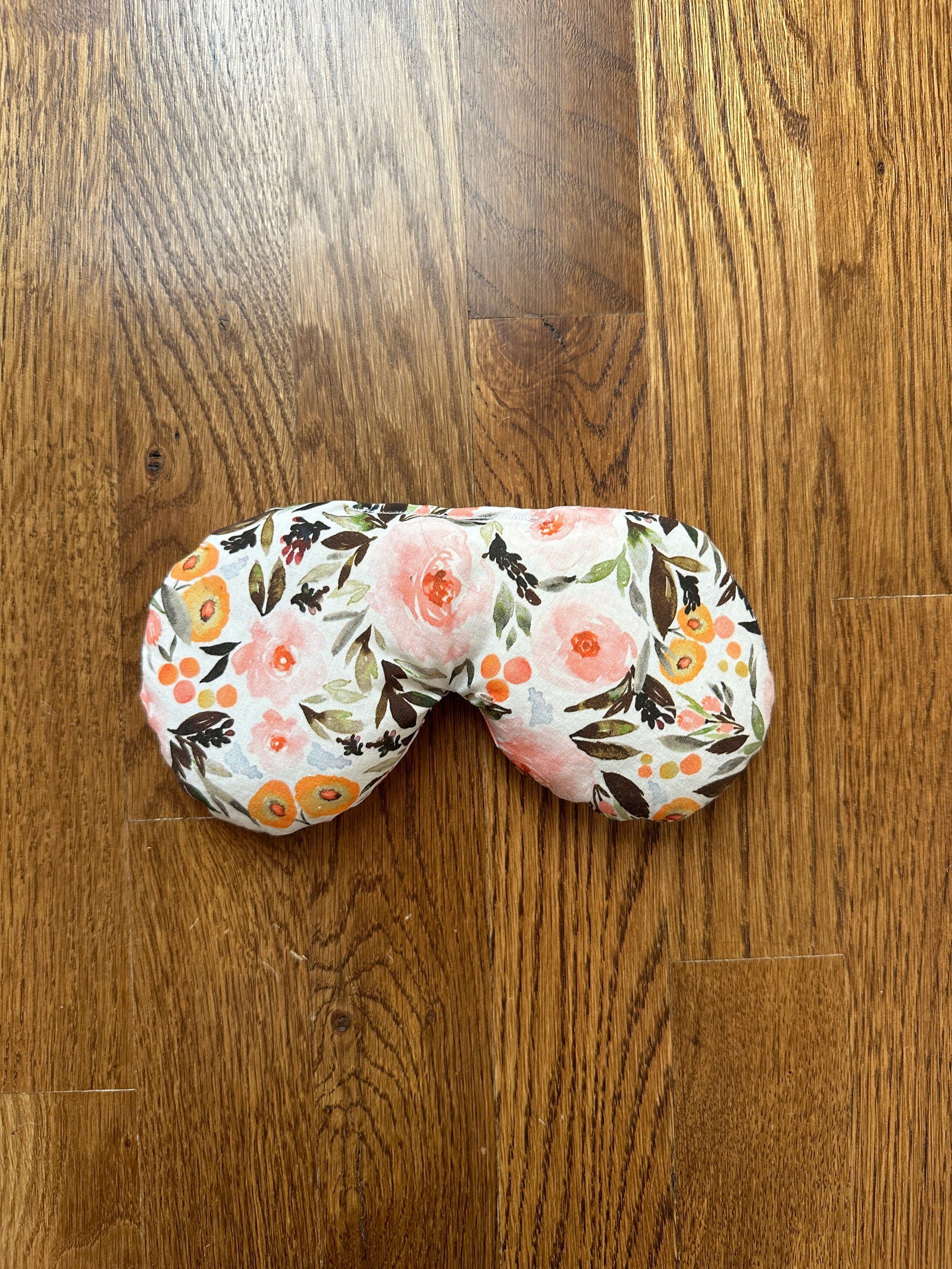 organic cotton eye pillow - pink