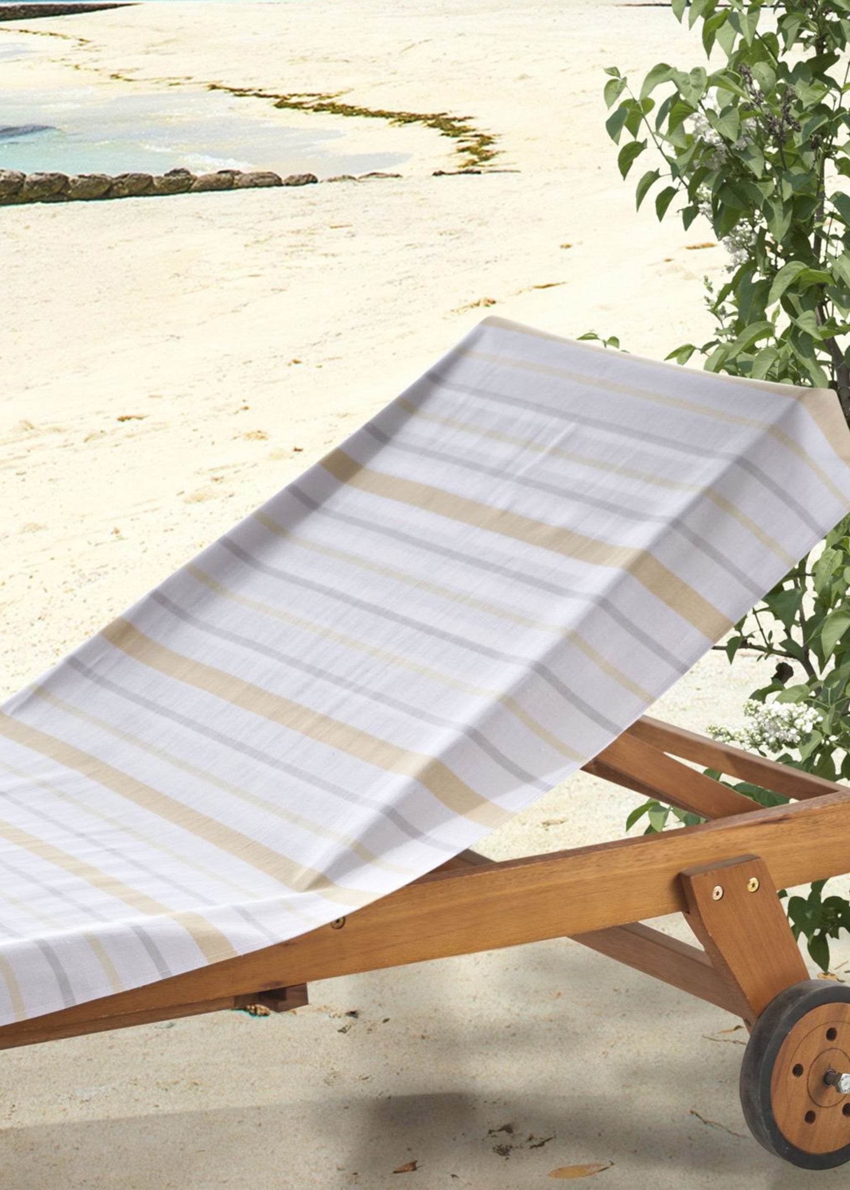 sunshine stripe turkish towel