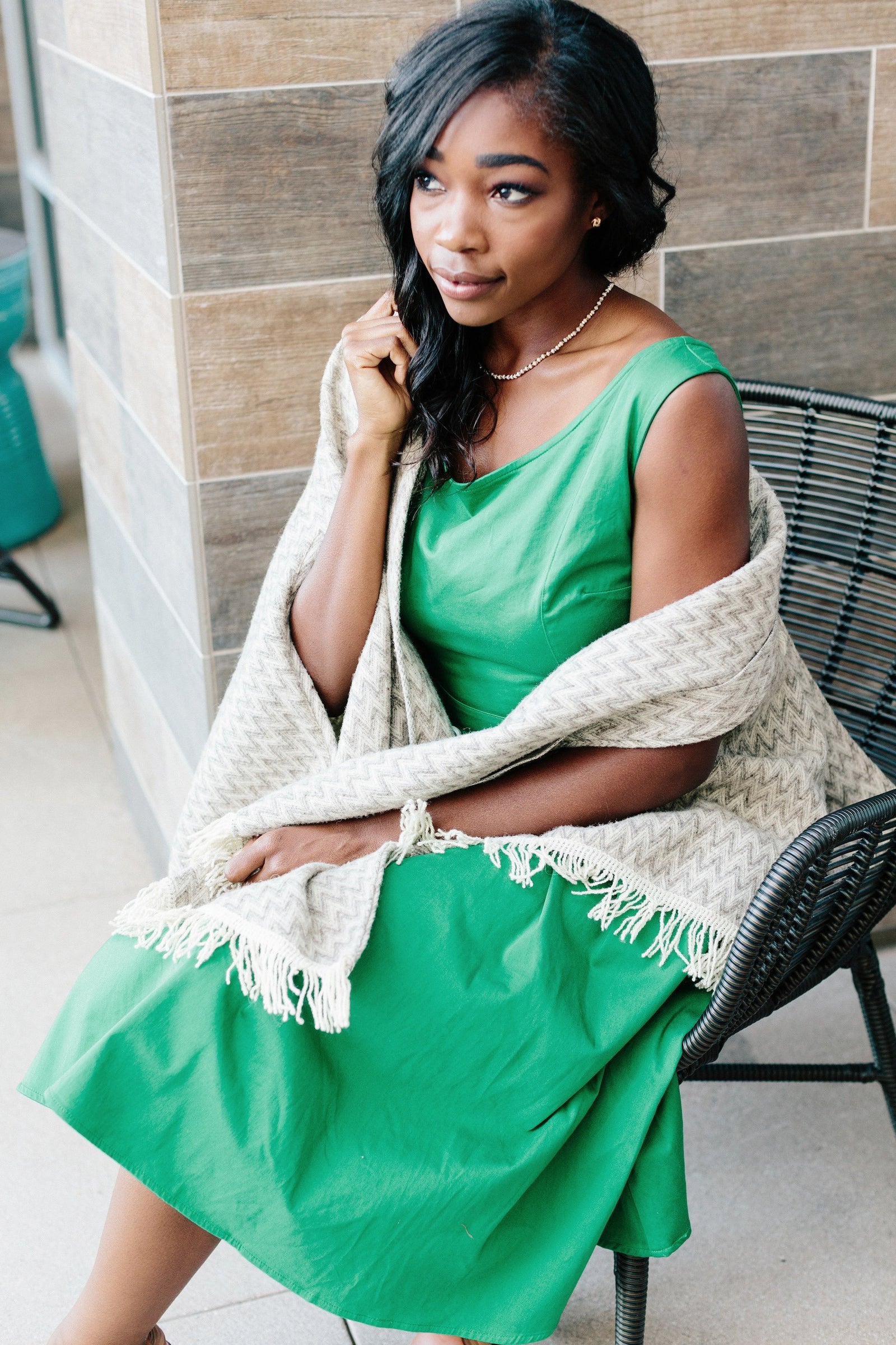 audrey dress in kelly