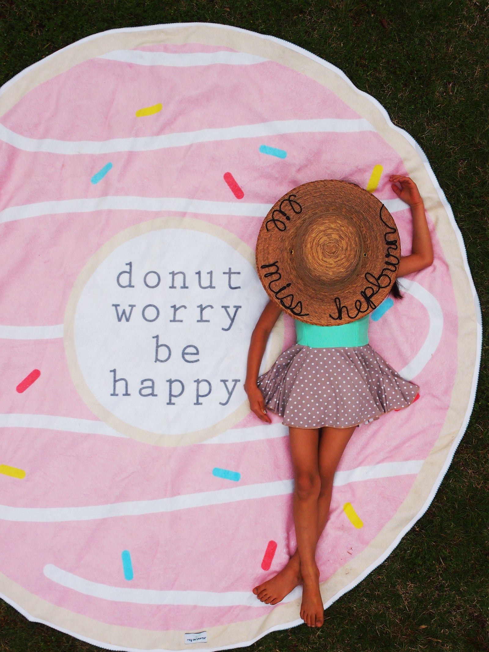 'Donut Worry Be Happy' Roundie