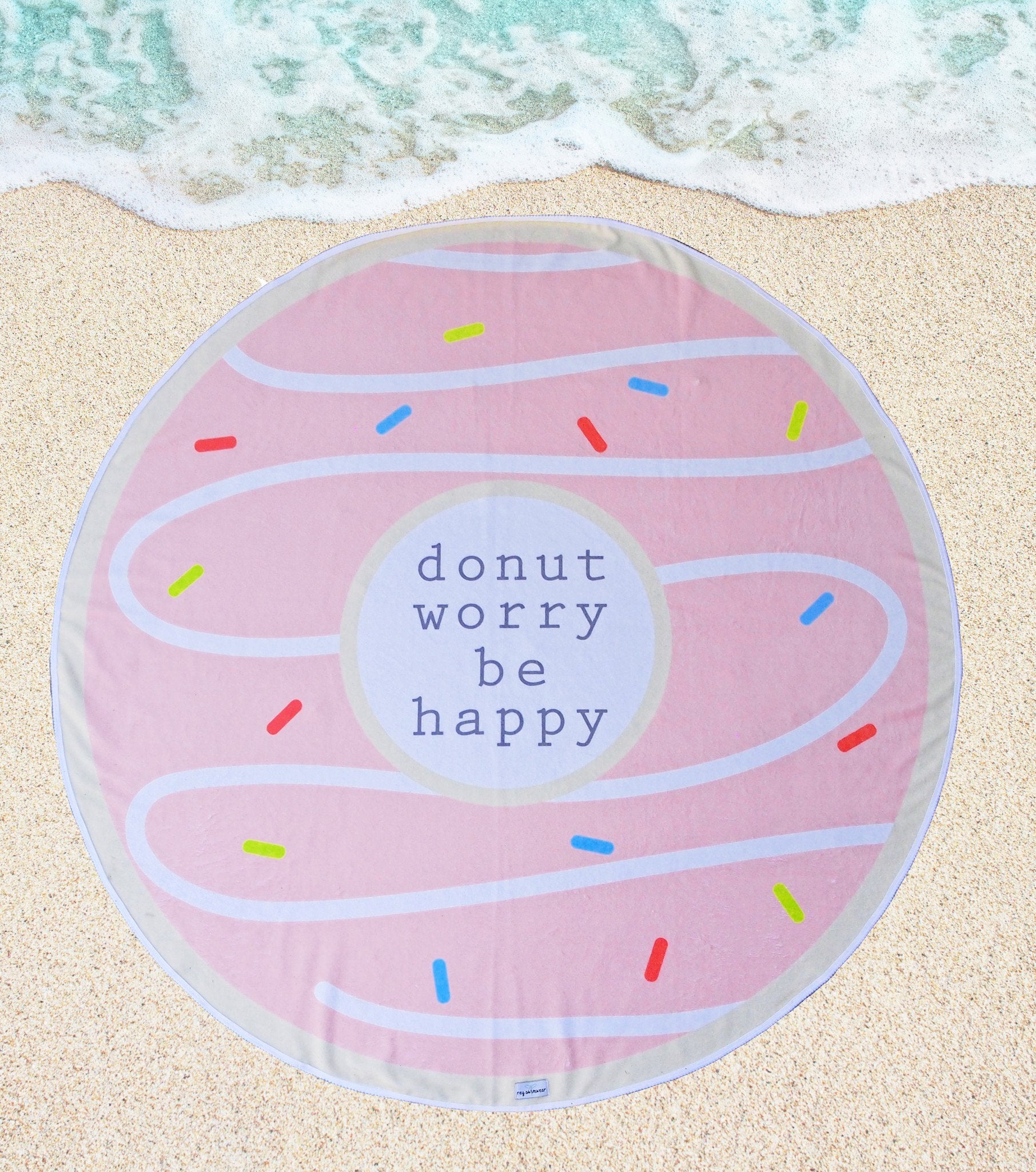 'Donut Worry Be Happy' Roundie